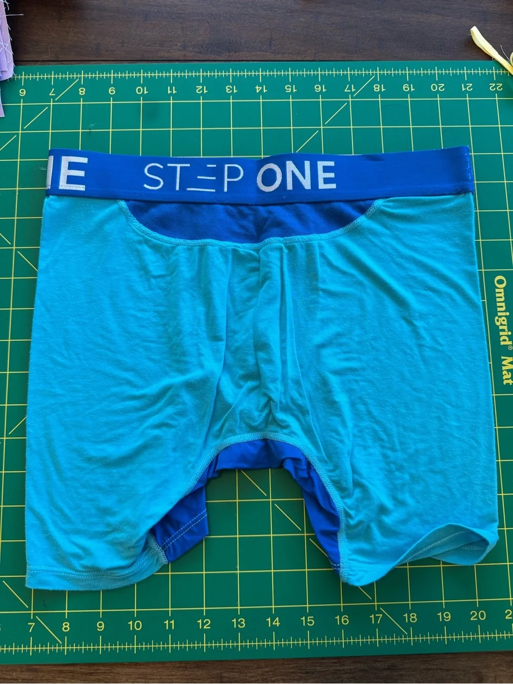 Men's Teal & Royal Blue Performance Boxer Briefs